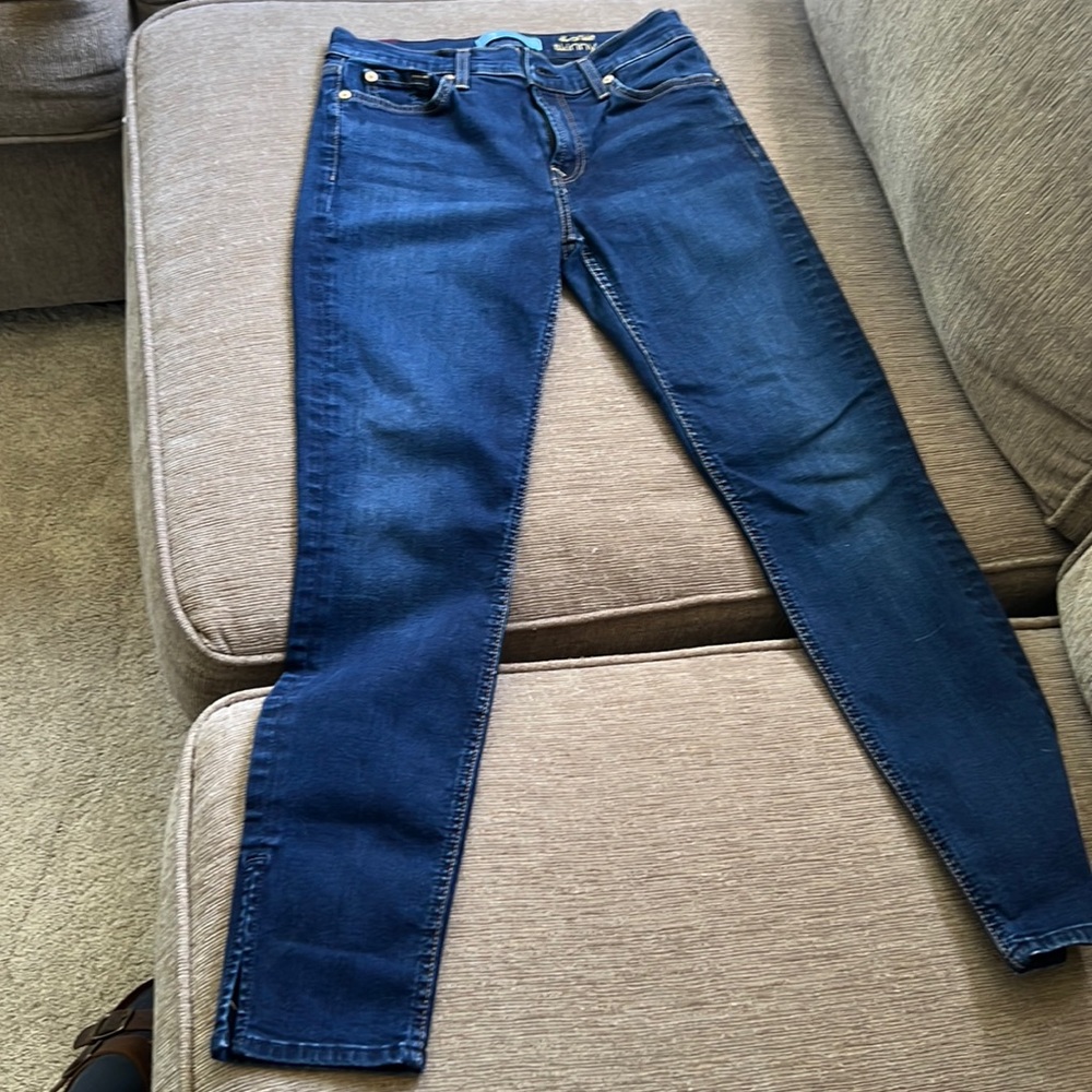 7 for All Mankind the ankle skinny Jean 27